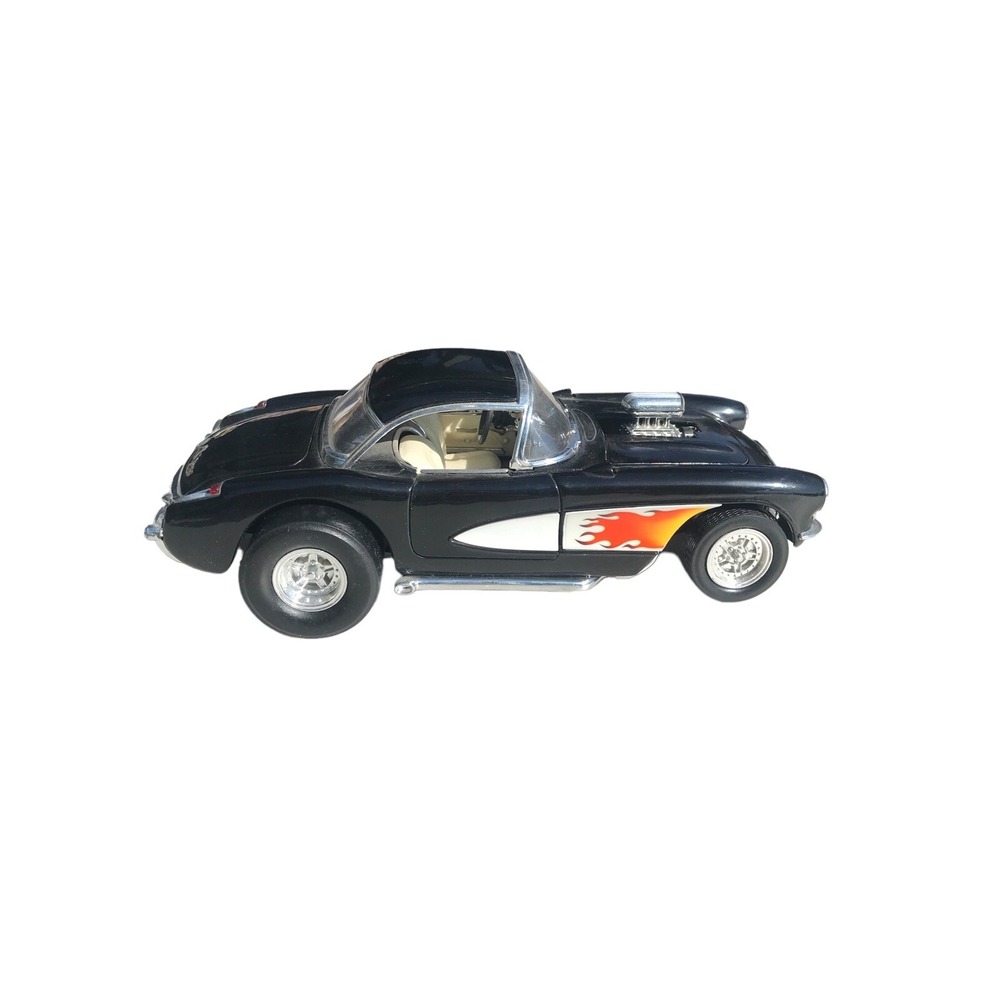 Model Car 1957 Chevrolet Corvette Gasser No.92019 Road Signature 1/18 Black